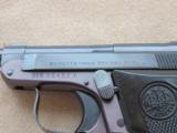 Beretta Model 950 Jetfire .25 ACP Pistol w/ Box, Manual, Etc. -
Excellent! - 19 of 19