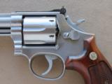 Early Smith & Wesson Model 686 Distinguished Combat Magnum .357 Revolver w/ Box & Inserts - 4 of 25
