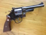 Smith & Wesson Model 27 Magnum, Cal. .357 Magnum, 6 inch barrel, 1958-1959 Vintage, 4-Screw, Blue Finish - 2 of 9