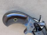 Colt 1st Model New Line, Cal. .41 RF, Gorgeous Original Condition, Rare with Blue/Color Case-Hardened Finish - 6 of 10