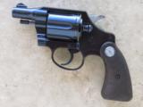 Colt Detective Special, 2nd Model, Cal. .38 Special, 2 Inch Barrel, Blue Finish - 1 of 6