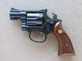 Smith & Wesson Model 15-5 w/ Scarce 2" Barrel - Excellent Condition! SOLD - 25 of 26