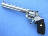 Colt Python, Stainless with 8 Inch Barrel, Cal. .357 Magnum - 9 of 10