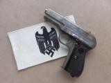CZ fnh Late WW2 Nazi Model 27 .32 ACP Pistol - 1 of 24