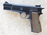 Browning Hi-Power Standard with Adjustable Rear Sight, Belgian Manufactured, Cal. 9mm - 1 of 8