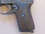 WW1 Production Mauser Model 1910/14 Transitional .25ACP Pistol - 4 of 18
