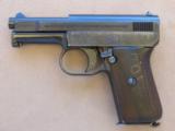 WW1 Production Mauser Model 1910/14 Transitional .25ACP Pistol - 1 of 18