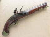 Pair of "Bond" Flintlock Pistols, 1810 Vintage - 2 of 13