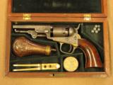 Gustave Young Engraved Colt 1849 Pocket Model, Presentation Cased, Cal. .31 Percussion - 1 of 16