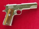 Colt MK IV Series 70 1911 Government Model, Nickel Finished, Cal. .45 ACP - 3 of 10