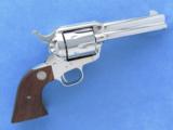 Colt Single Action Army, Cal. .38/40, Nickel, 4 3/4 Inch Barrel, 3rd Generation - 2 of 6