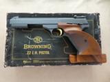 Browning International Medalist .22 Target Pistol Mfg. in Belgium w/ Box, Extra Mag
SOLD - 1 of 25
