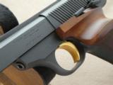 Browning International Medalist .22 Target Pistol Mfg. in Belgium w/ Box, Extra Mag
SOLD - 24 of 25