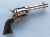  Colt Single Action Army, 1st Generation, Cal. .32-20, 4 3/4 Inch Barrel, 1907 Vintage, Factory Letter - 2 of 10