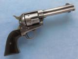  Colt Single Action Army, 1st Generation, Cal. .32-20, 4 3/4 Inch Barrel, 1907 Vintage, Factory Letter - 8 of 10