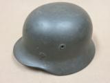 WWII German M40 Helmet with a 44 Marsh Pattern Camo Cover, World War 2 - 10 of 13