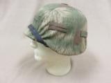 WWII German M40 Helmet with a 44 Marsh Pattern Camo Cover, World War 2 - 3 of 13