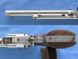 U.S. Patent Fire Arms Mfg. Co. Single Action Army, Cal. .45 Colt, Nickel Finish, 7 1/2 Inch Barrel, USFA - 4 of 7