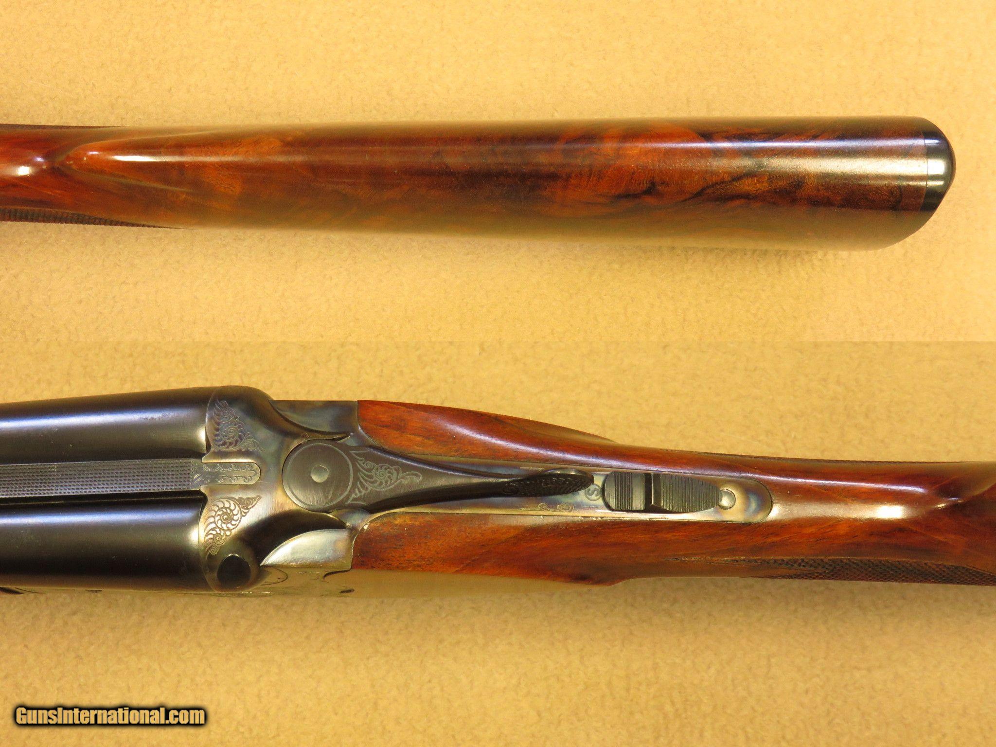 Merkel Model 280, 28 Gauge Side-by-Side Cased Shotgun