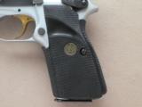 1994 Browning High Power 9mm in Silver Chrome Finish w/ Box, Manual, & Xtra Mag - 5 of 25