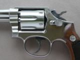 1977 Smith & Wesson Model 10-5 .38 Special Revolver in Nickel Finish
- 6 of 25