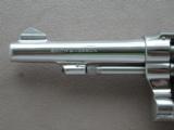 1977 Smith & Wesson Model 10-5 .38 Special Revolver in Nickel Finish
- 8 of 25
