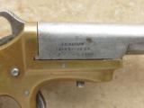 Marlin "NEVER MISS" Single Shot Pistol, Cal. .32 RF, Antique Pistol - 4 of 11