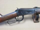 WW2 Era Winchester Model 1894 in .30 WCF (Flat Band) w/ "B" Brand on Buttstock SOLD - 3 of 25