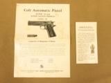 Colt Super .38 Automatic Pistol Pre-War, 1937 Vintage SOLD - 15 of 15