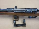 1946 BRNO Model 21 Mannlicher Rifle in 8mm Mauser w/ Griffin & Howe Windage Adjustable Scope Mount - 19 of 25