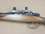 1946 BRNO Model 21 Mannlicher Rifle in 8mm Mauser w/ Griffin & Howe Windage Adjustable Scope Mount - 7 of 25