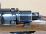 1946 BRNO Model 21 Mannlicher Rifle in 8mm Mauser w/ Griffin & Howe Windage Adjustable Scope Mount - 17 of 25