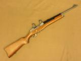  Ruger Mini-14 Ranch Rifle, Cal. .223, Stainless, Hardwood Stock - 1 of 13