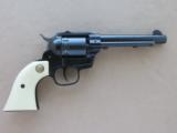 High Standard 5.5" Double Nine .22 Revolver (Model W-104) w/ Non-matching # Original Box, Paperwork, Etc. - 7 of 25
