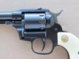 High Standard 5.5" Double Nine .22 Revolver (Model W-104) w/ Non-matching # Original Box, Paperwork, Etc. - 4 of 25