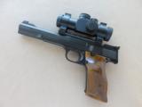 Smith & Wesson Model 41 .22 Pistol w/ 7" Barrel, Bushnell Trophy Red Dot Sight, Extra Mag, Original Box & Inserts **MINTY** - 2 of 25