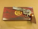 Colt Python, Nickel, Cal. .357 Magnum, 6 Inch Barrel, Nickel Finished - 11 of 13