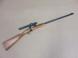 Vintage Custom Husqvarna Single Shot .22 Rifle w/ Scarce Hensoldt Wetzlar Diapa-D 2.5X Scope SOLD - 1 of 25