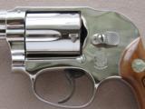 1976 Smith & Wesson Model 38 Airweight Bodyguard .38 Special in Nickel w/ Original Box, Cleaning Kit, & Paperwork SOLD - 3 of 25