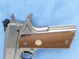 Colt Gold Cup MK IV/70 Series, Electroless Nickel, Cal. .45 ACP - 5 of 16