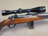 1975 Ruger Model 77 in .22-250 Caliber with Leupold 12X Scope with Adj. Objective - 3 of 25