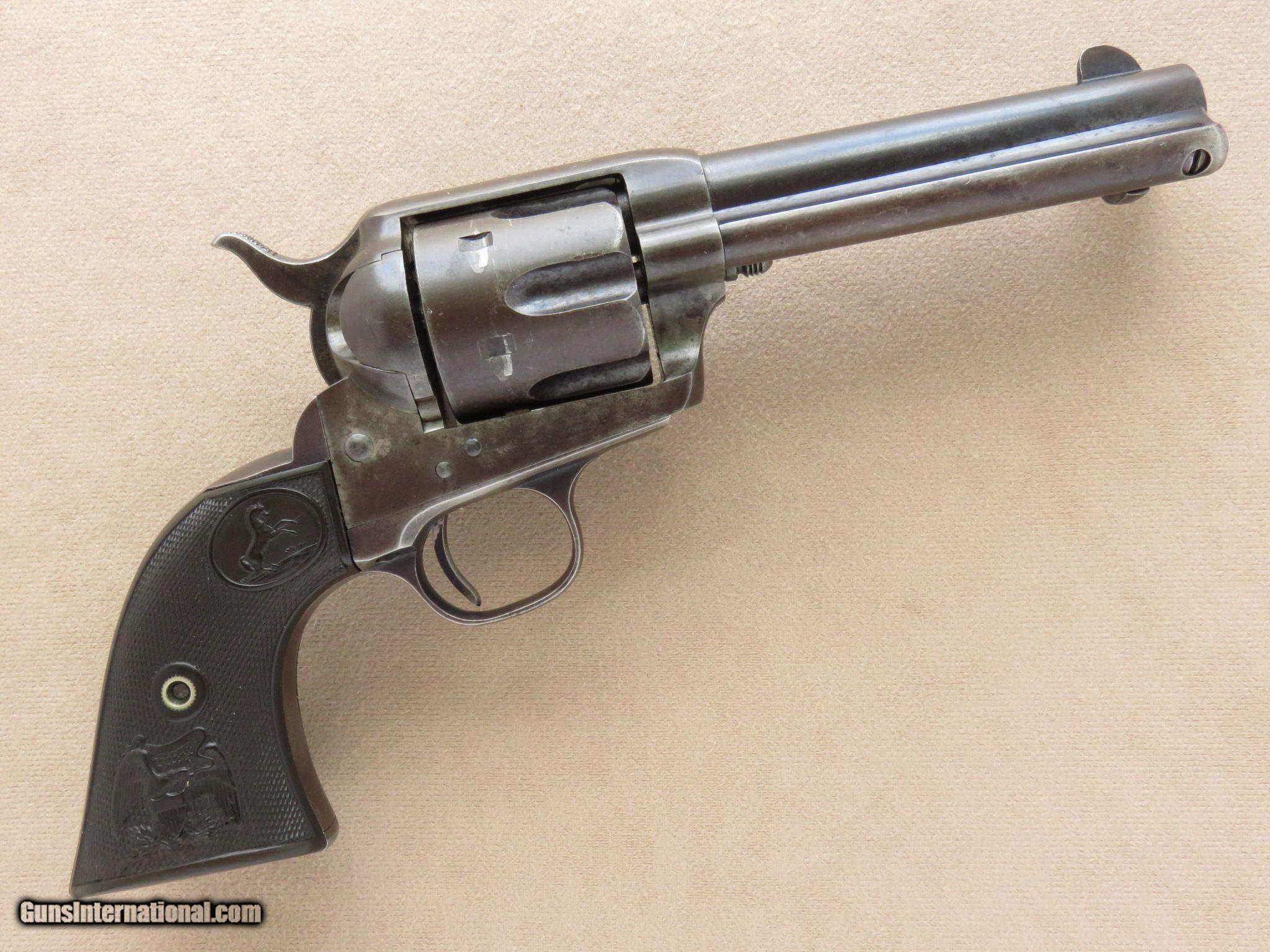Colt Single Action 1st Generation, Frontier Six Shooter, 1890 Vintage ...
