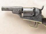 Engraved Colt 1848 Baby Dragoon Type II, Rare 2 3/4 Inch Barrel, .31 Cal. - 3 of 10