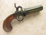 Engholm, Swedish Manufactured "Pepperbox" Pistol, .31 Cal. Percussion - 8 of 9