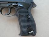 WW2 Walther AC42 P-38 w/ 1942 Dated "CWW" Hardshell Holster & Extra Magazine SOLD - 5 of 25