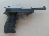 WW2 Walther AC42 P-38 w/ 1942 Dated "CWW" Hardshell Holster & Extra Magazine SOLD - 6 of 25
