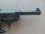 WW2 Walther AC42 P-38 w/ 1942 Dated "CWW" Hardshell Holster & Extra Magazine SOLD - 9 of 25