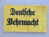 WW2 German Heer and Luftwaffe Armband & Patch Grouping - 3 of 12