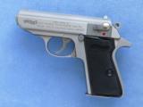 Walther Model PPK/S, Cal. .380 ACP, Stainless Steel
- 2 of 8