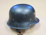 WW2 German Luftschutz Helmet - RARE VARIATION - Named - 7 of 14